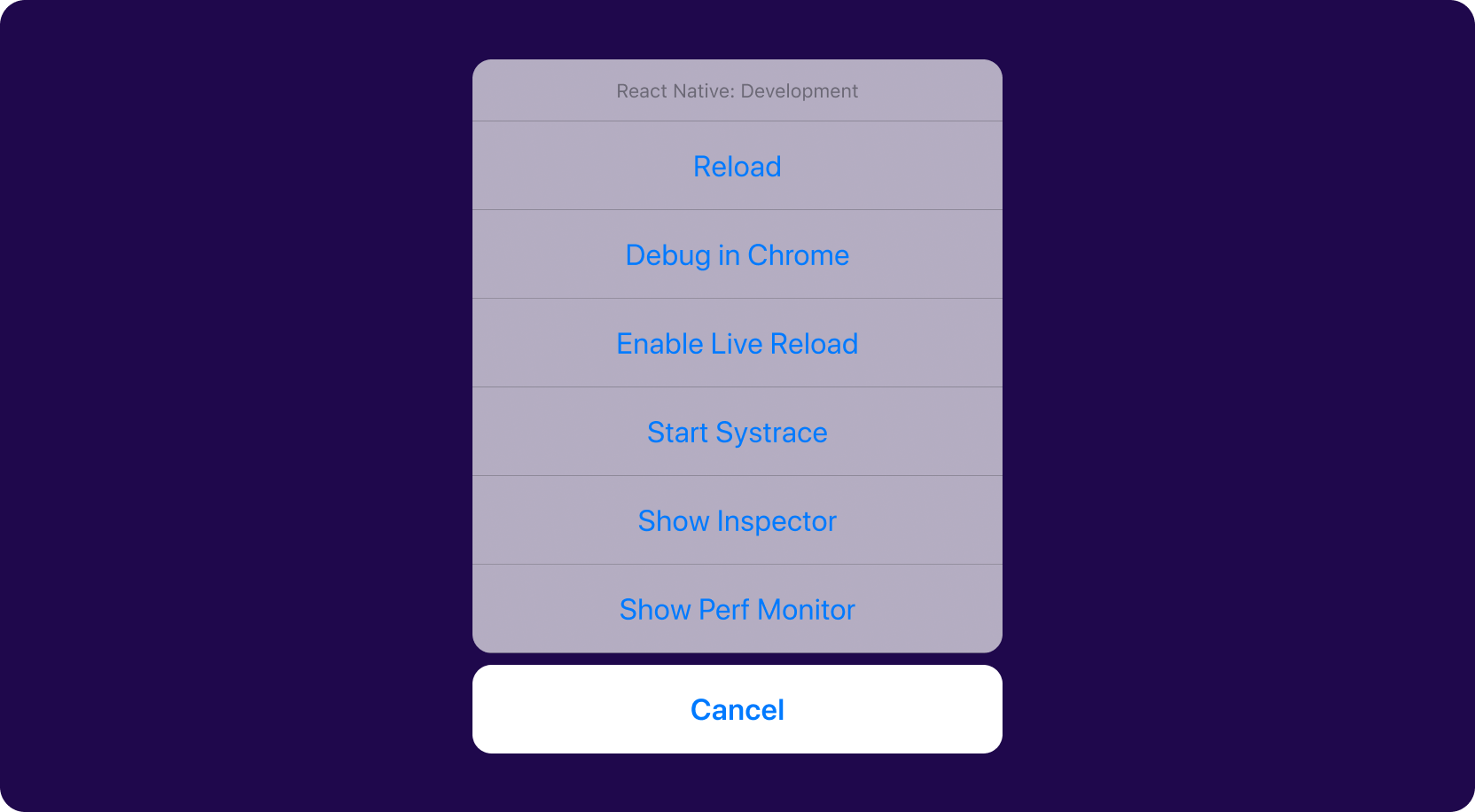 Figure 1: Debugging for iOS